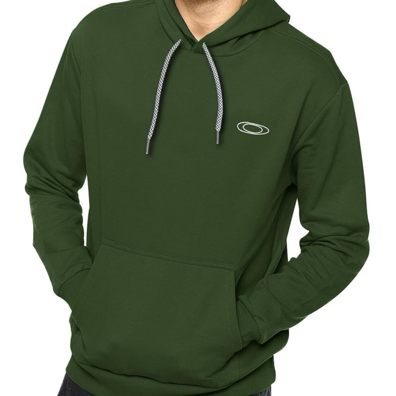 Blusão de Moletom Oakley Ellipse Hoodie - Masculino - Foto 3