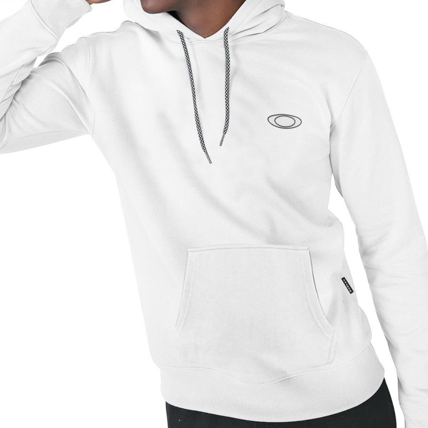 Blusão de Moletom Oakley Ellipse Hoodie - Masculino - Foto 3