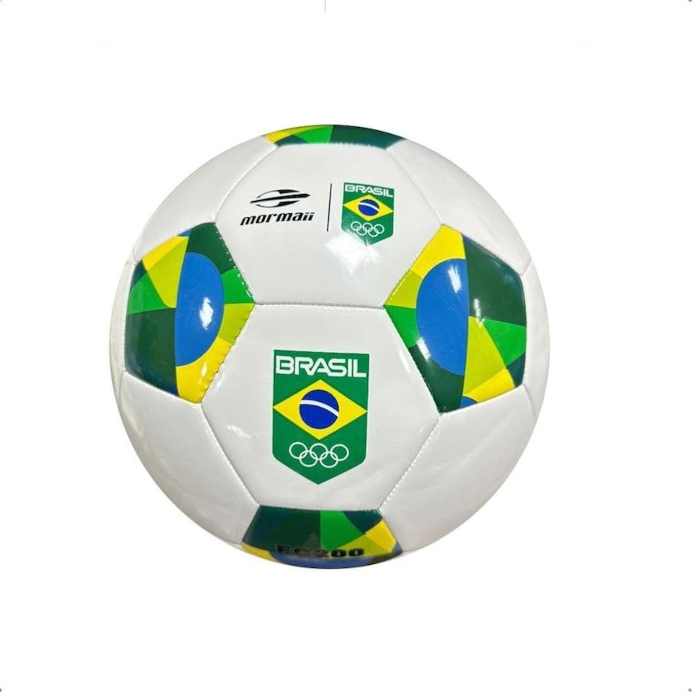 Bola de Futebol de Campo Mormaii Fc 200 Cob Time Brasil - Foto 2