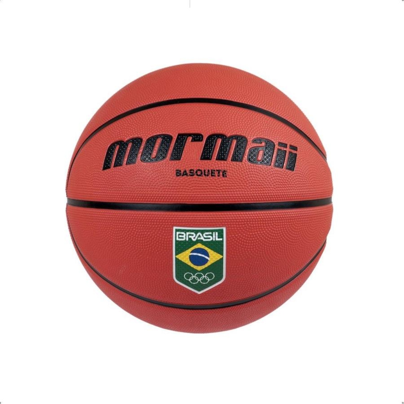 Bola de Basquete Mormaii Bk 300 Cob Time Brasil - Foto 1