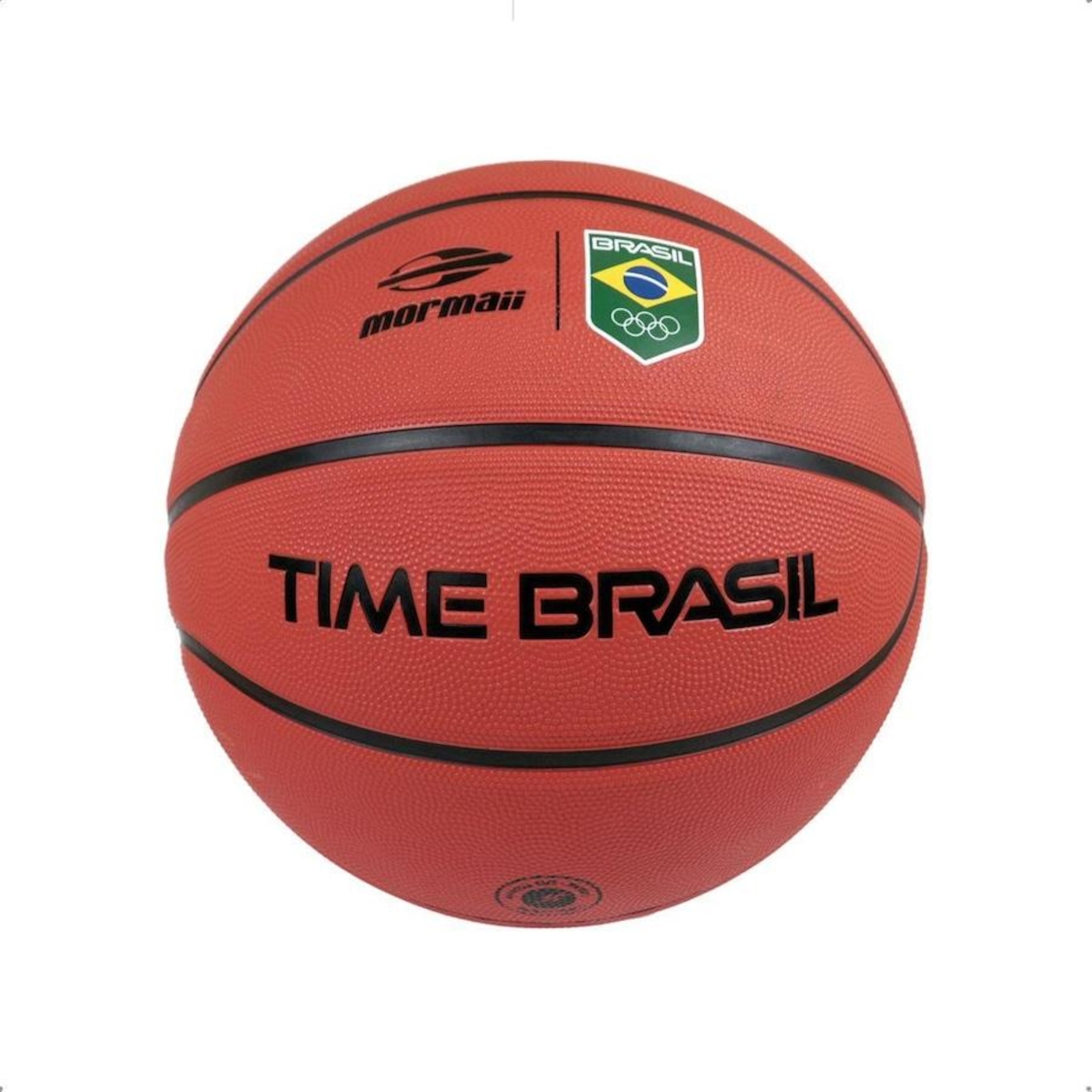 Bola de Basquete Mormaii Bk 300 Cob Time Brasil - Foto 2