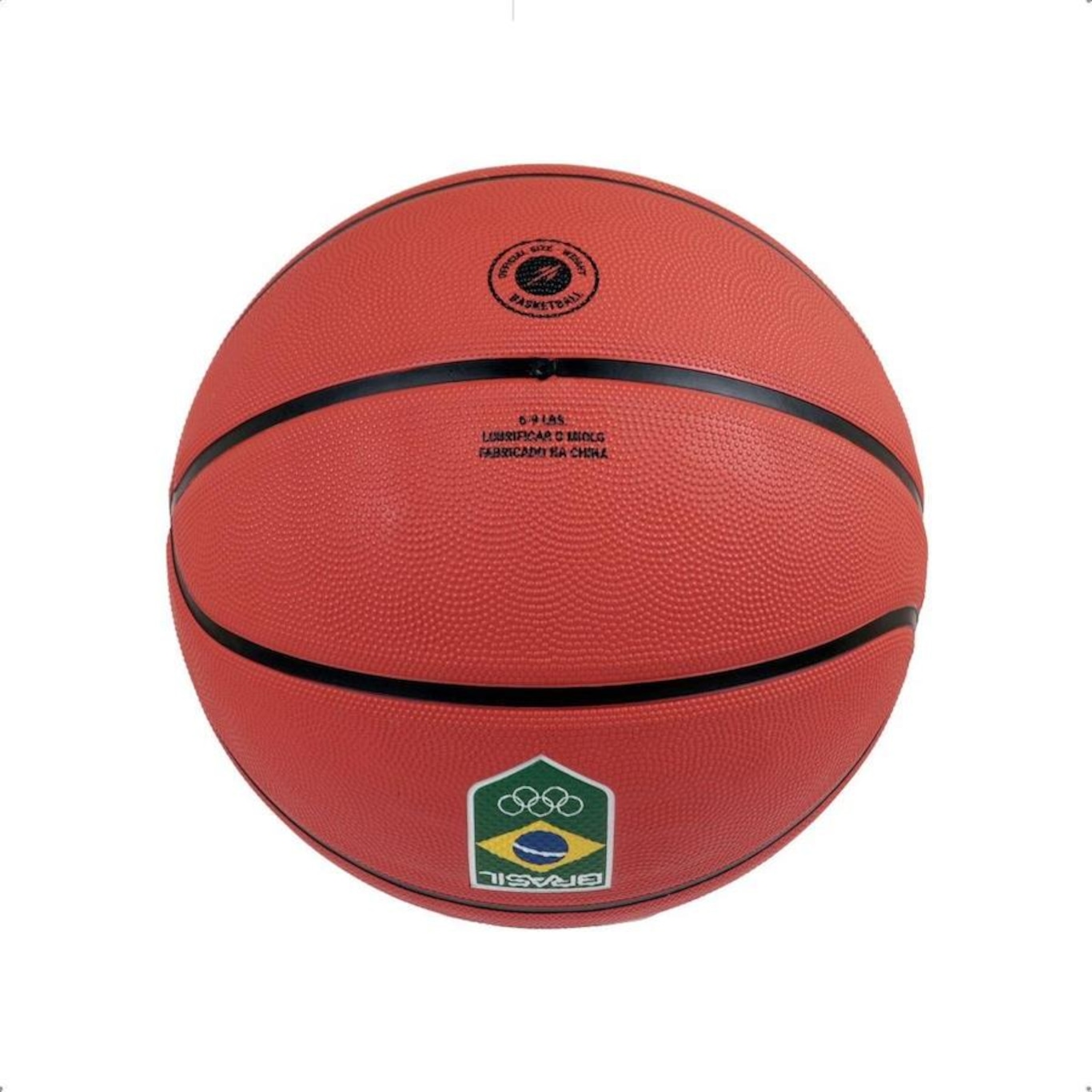 Bola de Basquete Mormaii Bk 300 Cob Time Brasil - Foto 4