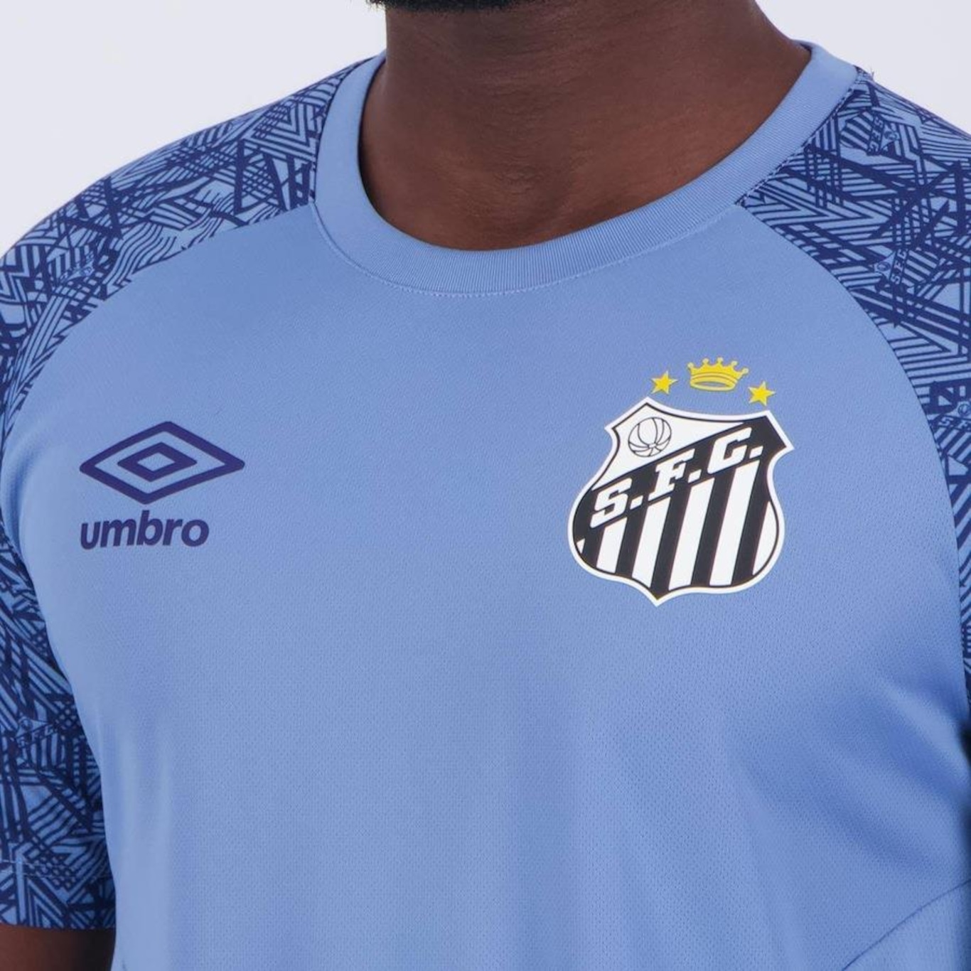 Camisa do Santos 2024 Umbro Treino Goleiro - Masculina - Foto 5