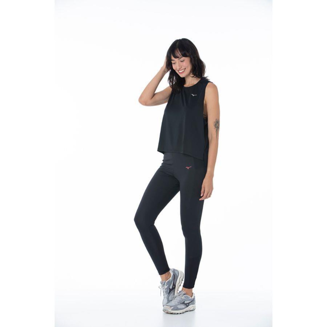 Camiseta Regata Cropped Mizuno Soul Fit - Feminina - Foto 4