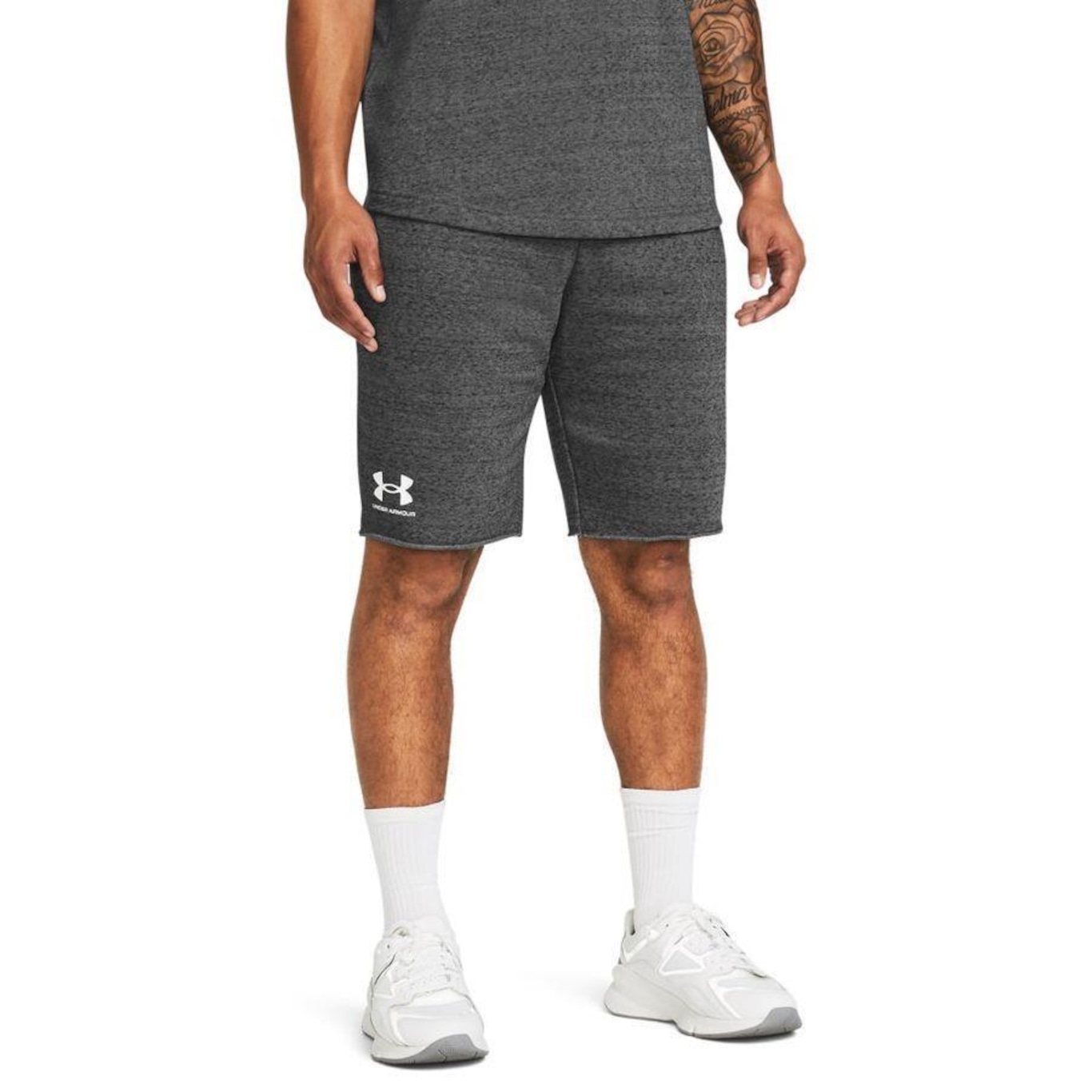 Shorts de Treino Under Armour Rival Terry - Masculino - Foto 1