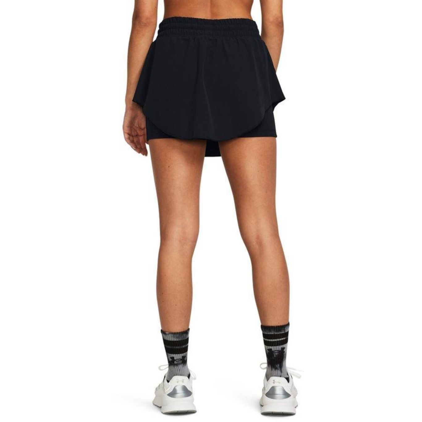 Shorts Saia de Treino Feminino Under Armour Flex Woven Skort - Under Armour - Foto 2