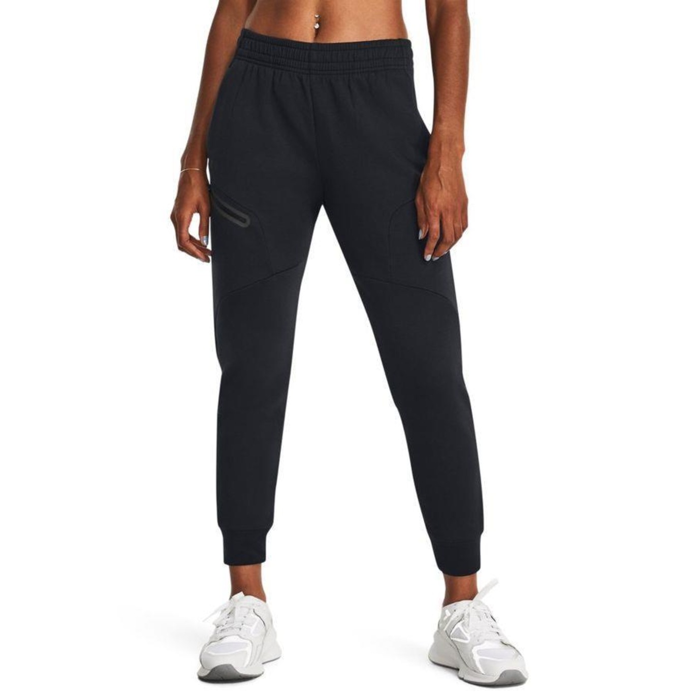 Calça Fleece Under Armour Unstoppable - Feminina - Foto 1