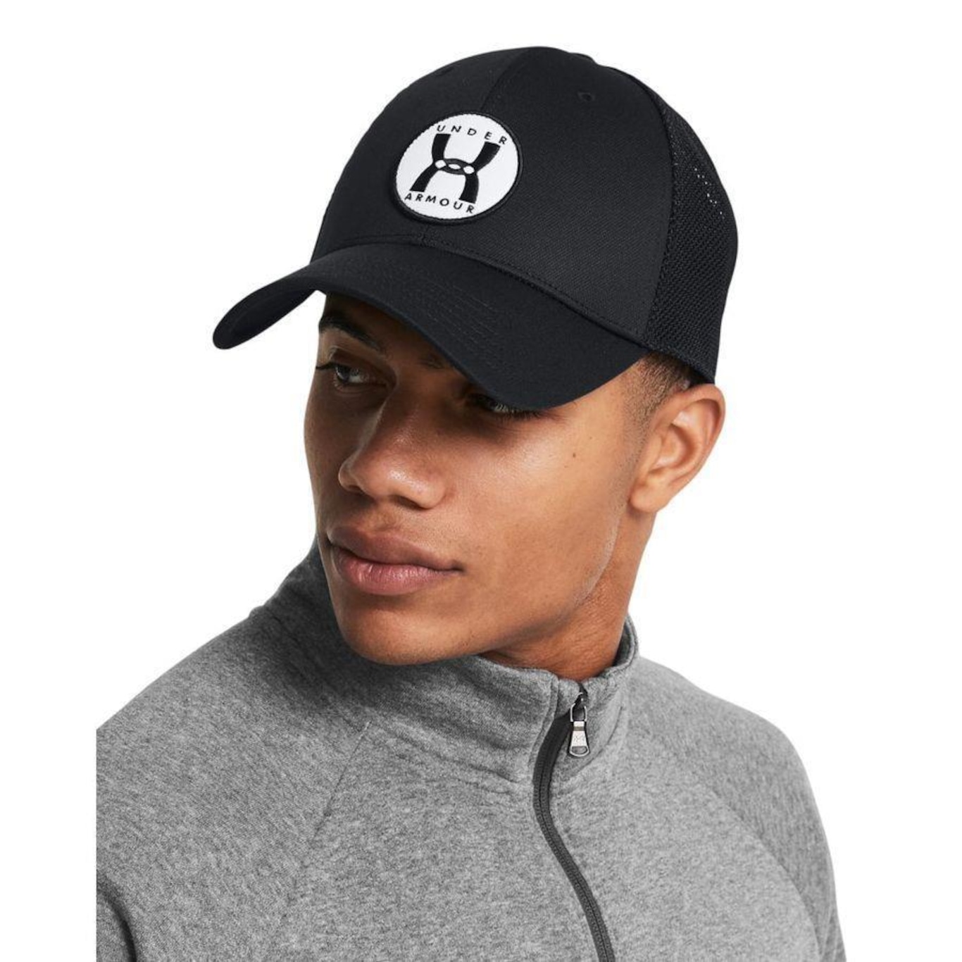 Boné Under Armour Blitzing Trucker - Snapback - Adulto - Foto 3