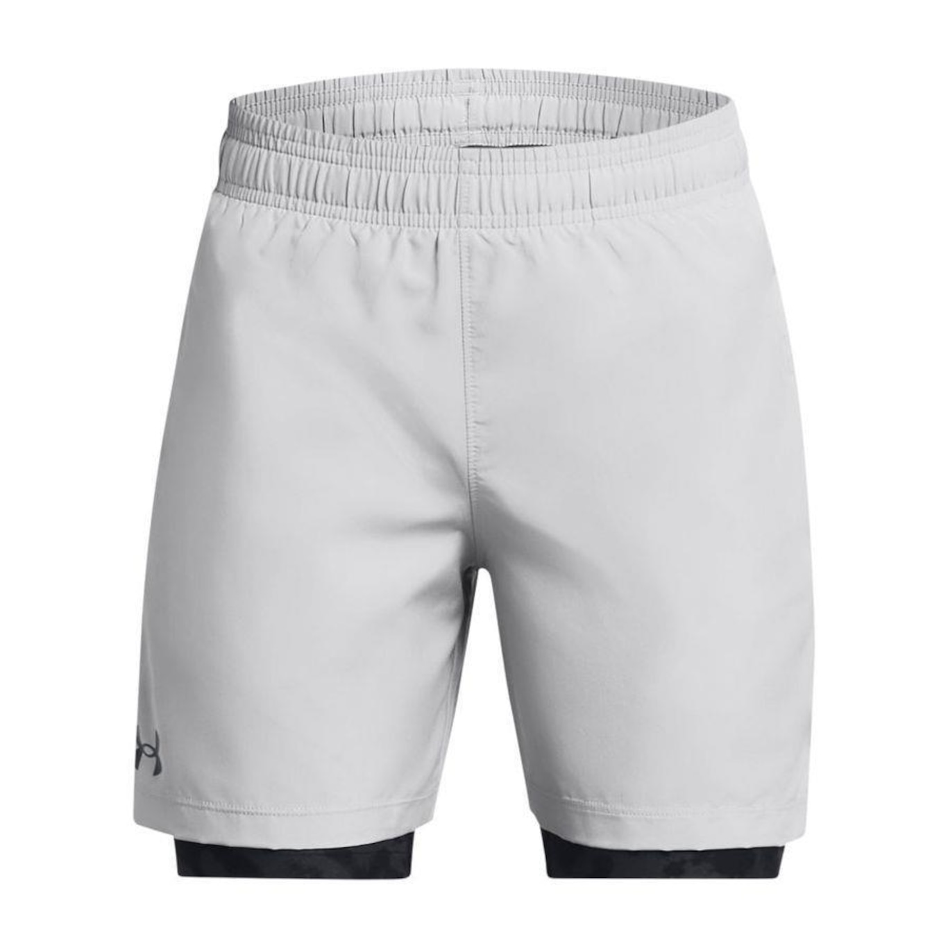 Shorts Under Armour Woven 2 em 1 - Infantil - Foto 1