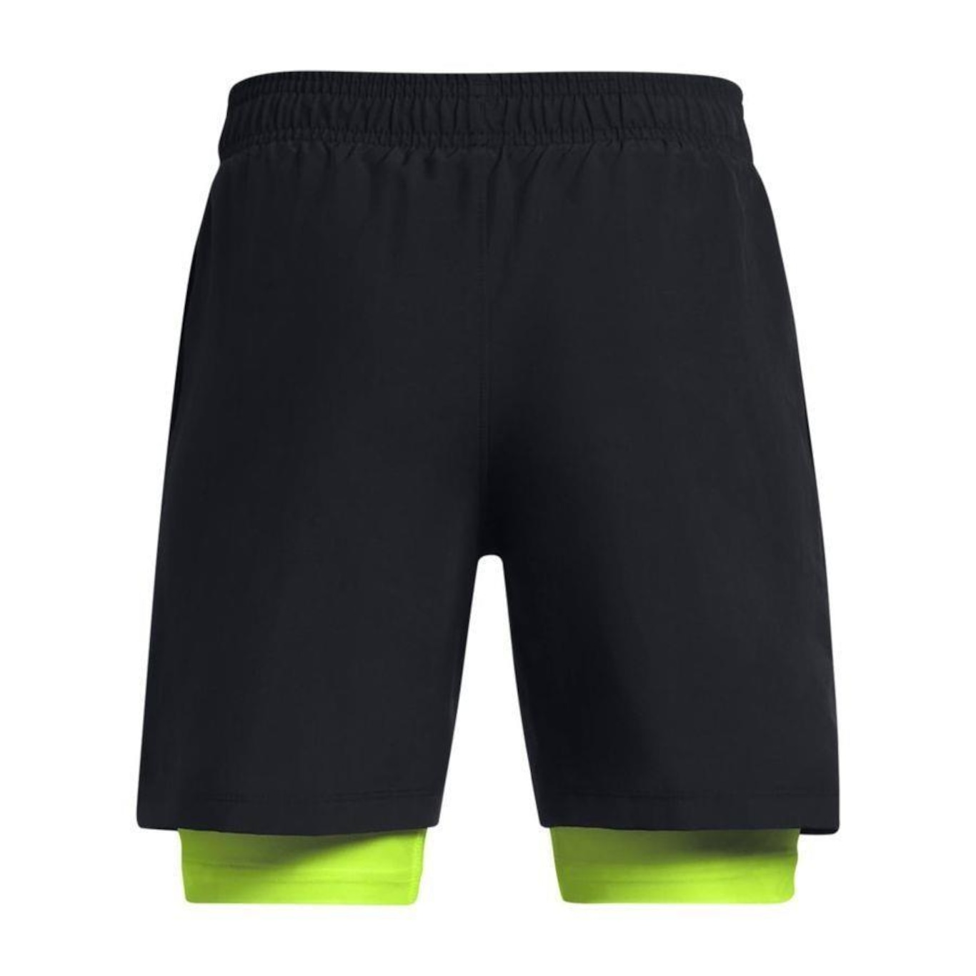 Shorts Under Armour Woven 2 em 1 - Infantil - Foto 2