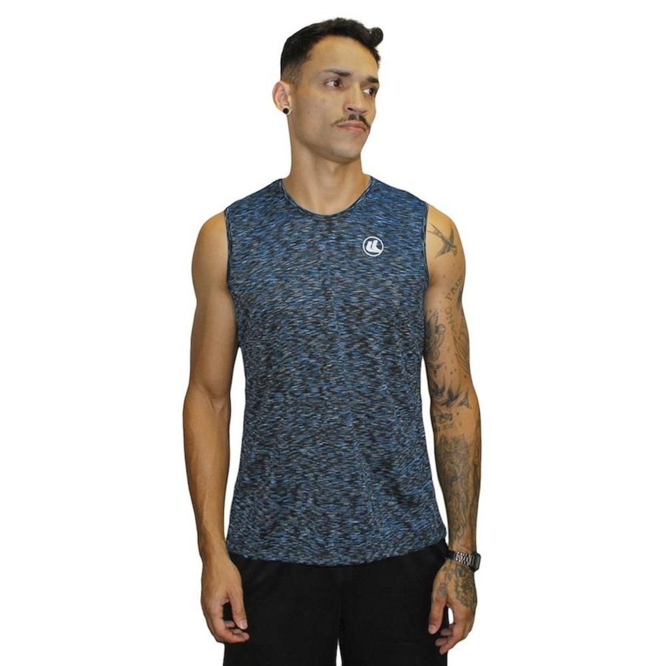 Camiseta Regata Machão Esporte Legal Space - Masculina - Foto 1