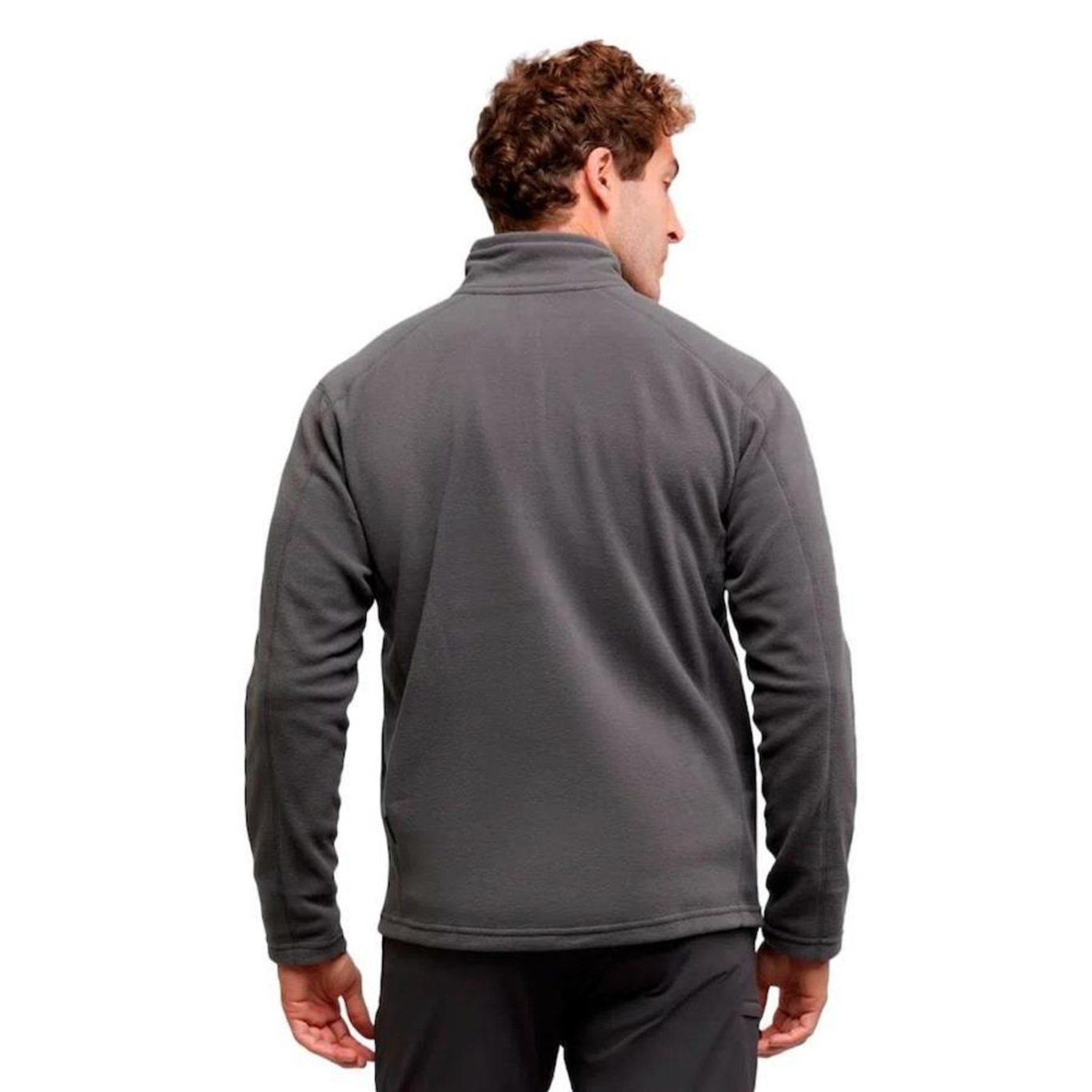 Jaqueta sem Capuz Solo Microfleece II - Masculina - Foto 2