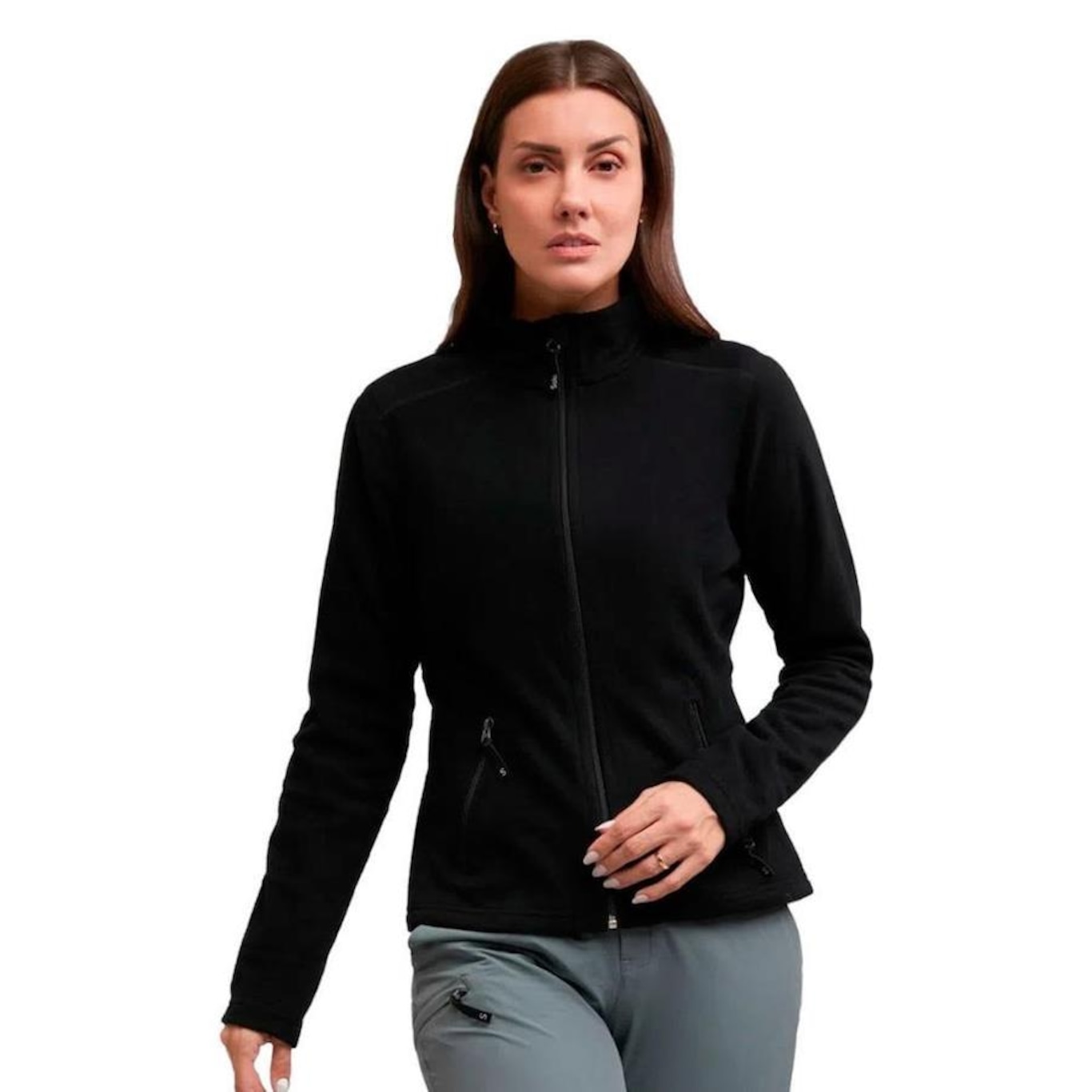 Jaqueta sem Capuz Solo Microfleece II Lady - Feminina - Foto 1