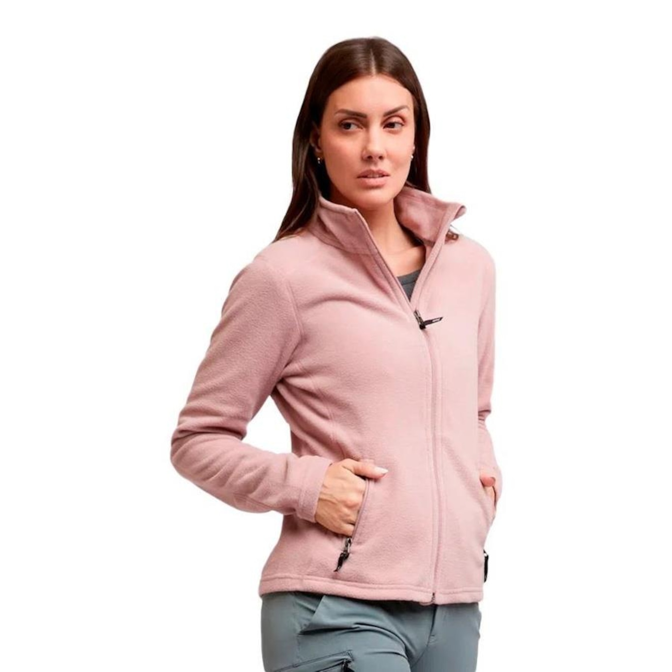 Jaqueta sem Capuz Solo Microfleece II Lady - Feminina - Foto 1