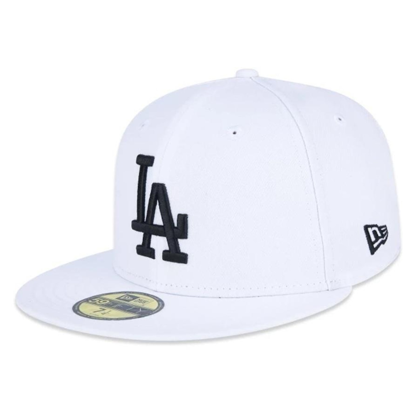 Boné Aba Reta New Era 5950 Los Angeles Dodgers Fitted - Fechado - Adulto - Foto 1