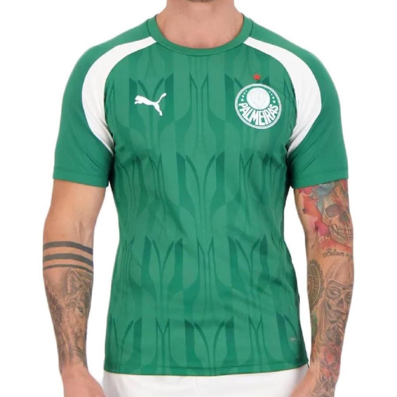 Camisa do Palmeiras 1 2024 Puma Pre Jogo - Masculina - Foto 1