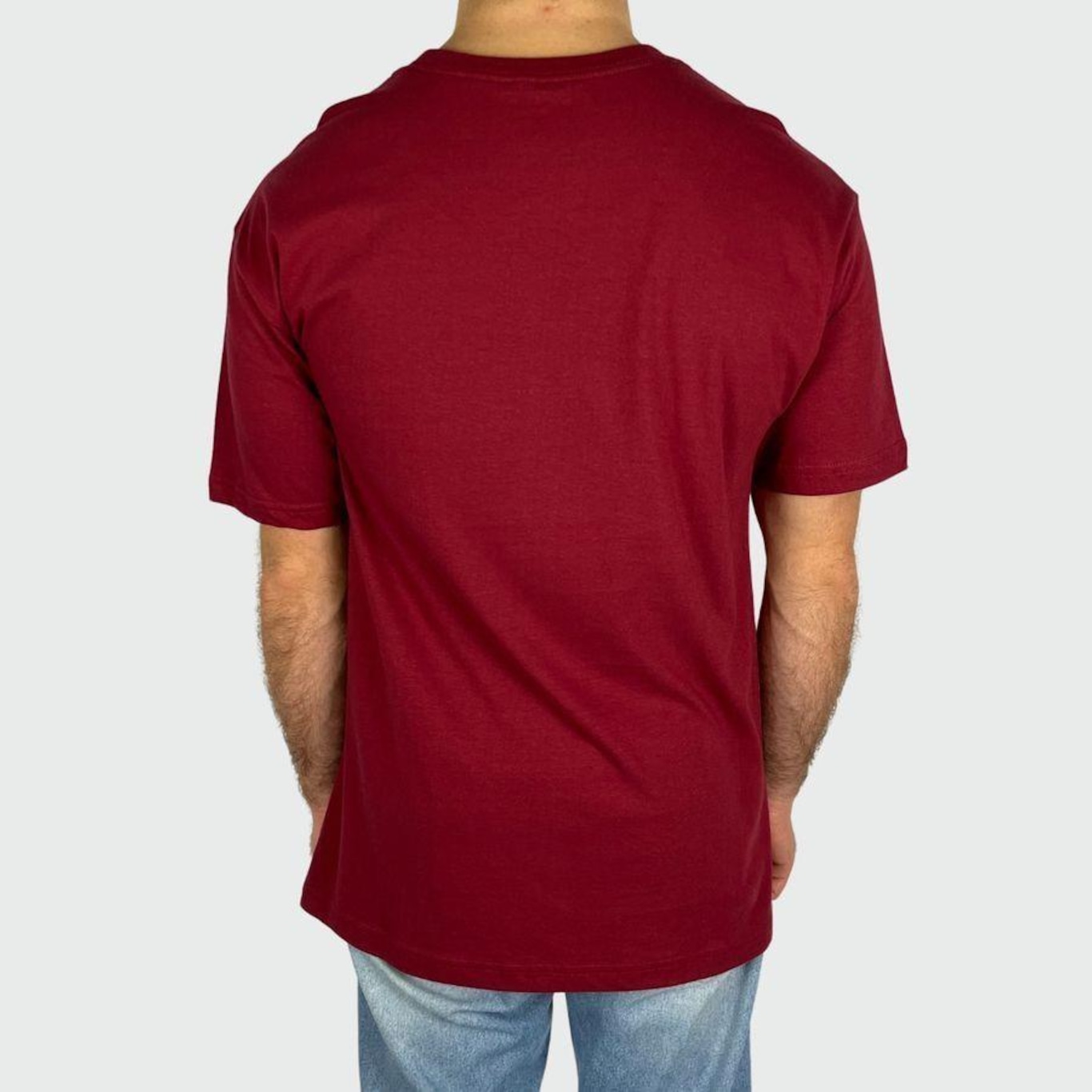 Camiseta Diamond Og Sign Burgundy - Masculina - Foto 4