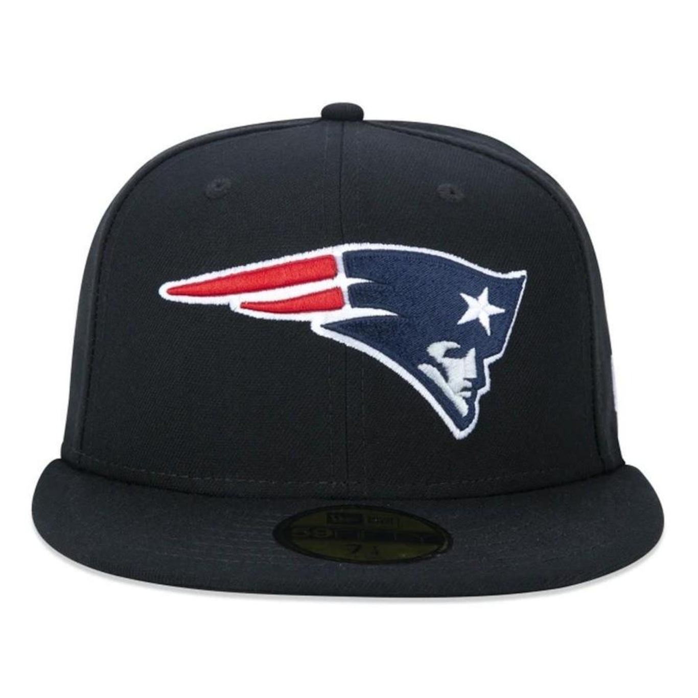 Boné Aba Reta New Era New England Patriots 5950 Nfl - Fechado - Adulto - Foto 3