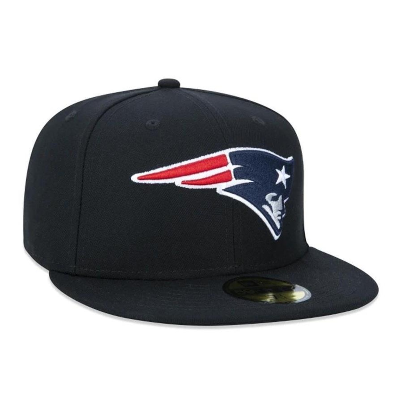 Boné Aba Reta New Era New England Patriots 5950 Nfl - Fechado - Adulto - Foto 4