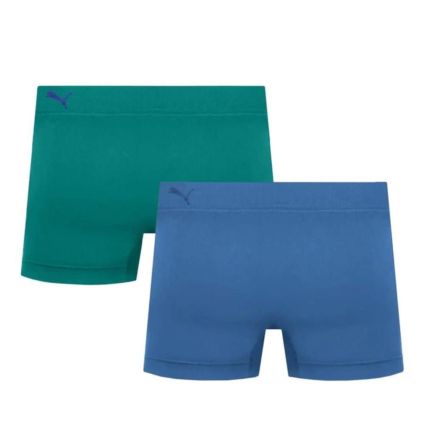 Kit de Cuecas Boxer Puma sem Costura - 2 unidades - Infantil - Foto 2