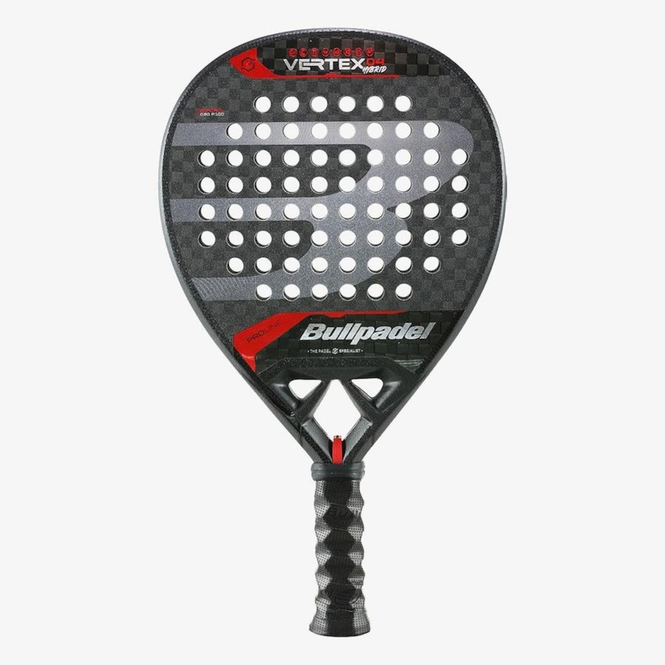 Raquete Padel Bullpadel Vertex 04 Hybrid 2024 Carbono 12K - Foto 1