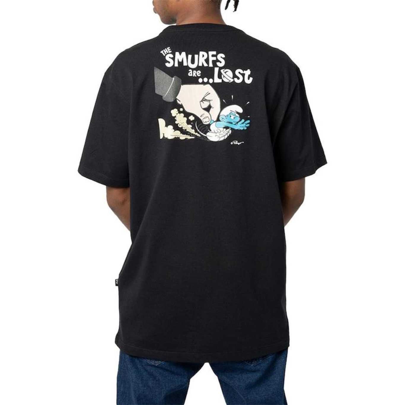 Camiseta Lost Sheep The Smurfs Are Lost - Masculina - Foto 2