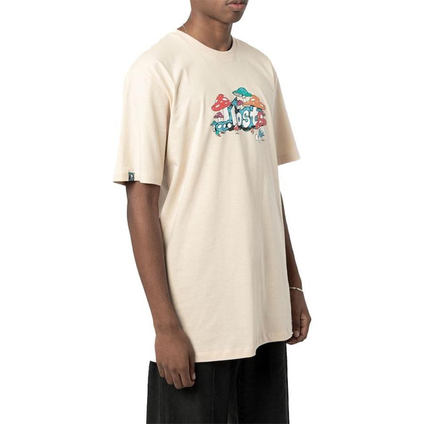 Camiseta Lost Mushroom Smurfs - Masculina - Foto 1