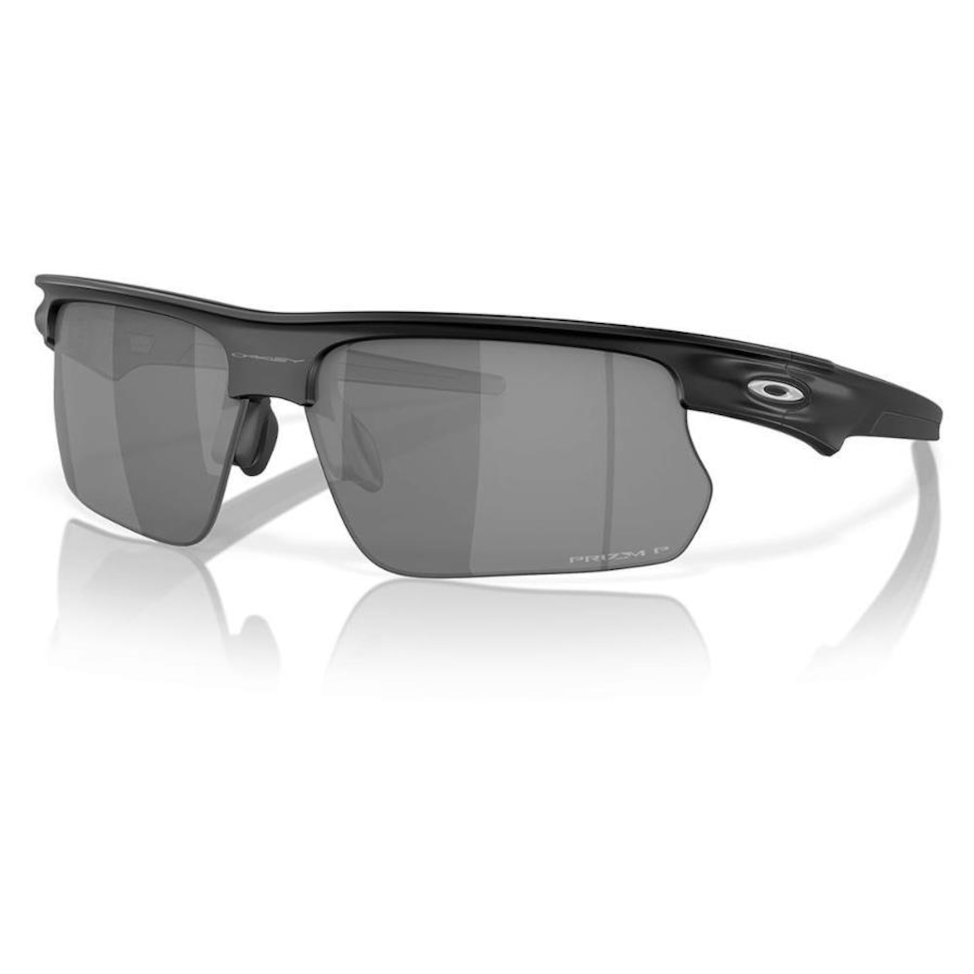 Óculos de Sol Unissex Oakley Bisphaera Matte Black Prizm Polarizado - Foto 1