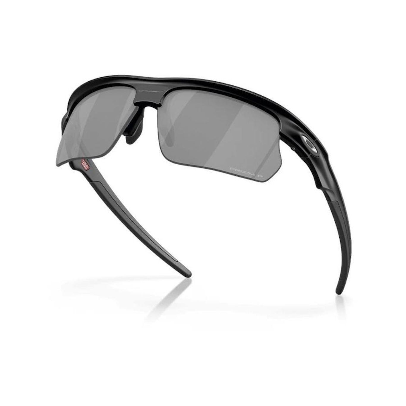 Óculos de Sol Unissex Oakley Bisphaera Matte Black Prizm Polarizado - Foto 2