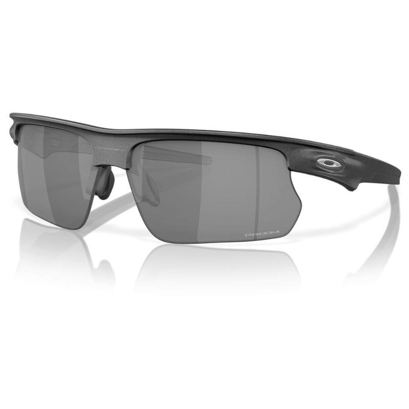 Óculos de Sol Unissex Oakley Bisphaera Steel Prizm Black Lancamento - Foto 1