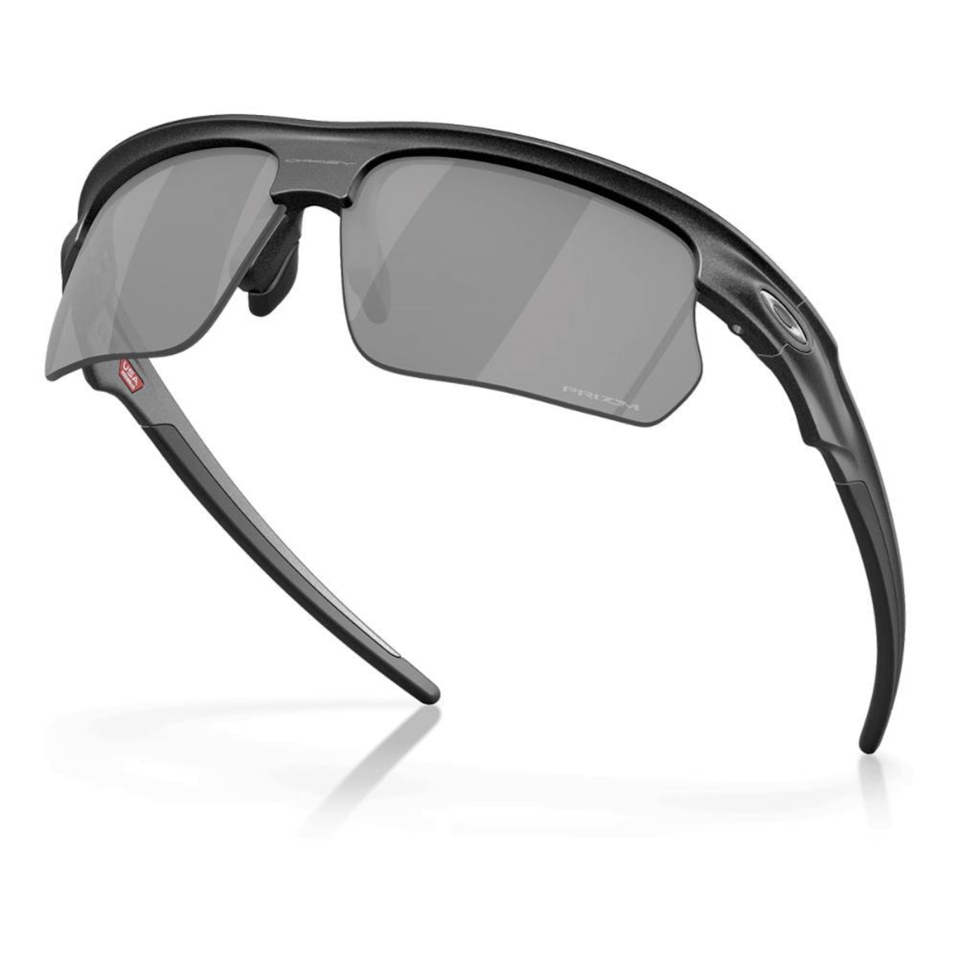 Óculos de Sol Unissex Oakley Bisphaera Steel Prizm Black Lancamento - Foto 3