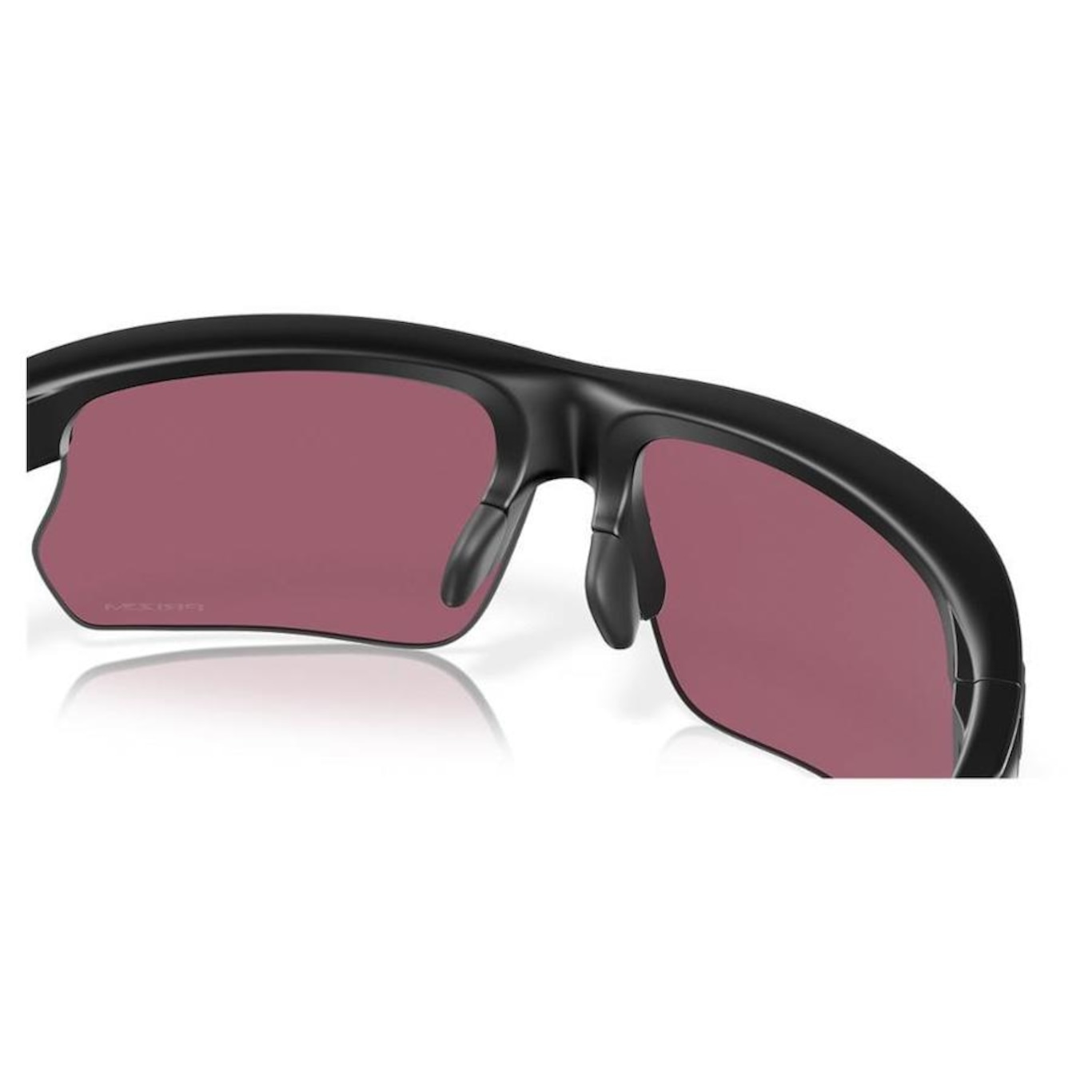 Óculos de Sol Unissex Oakley Bisphaera Matte Black Prizm Road - Foto 4