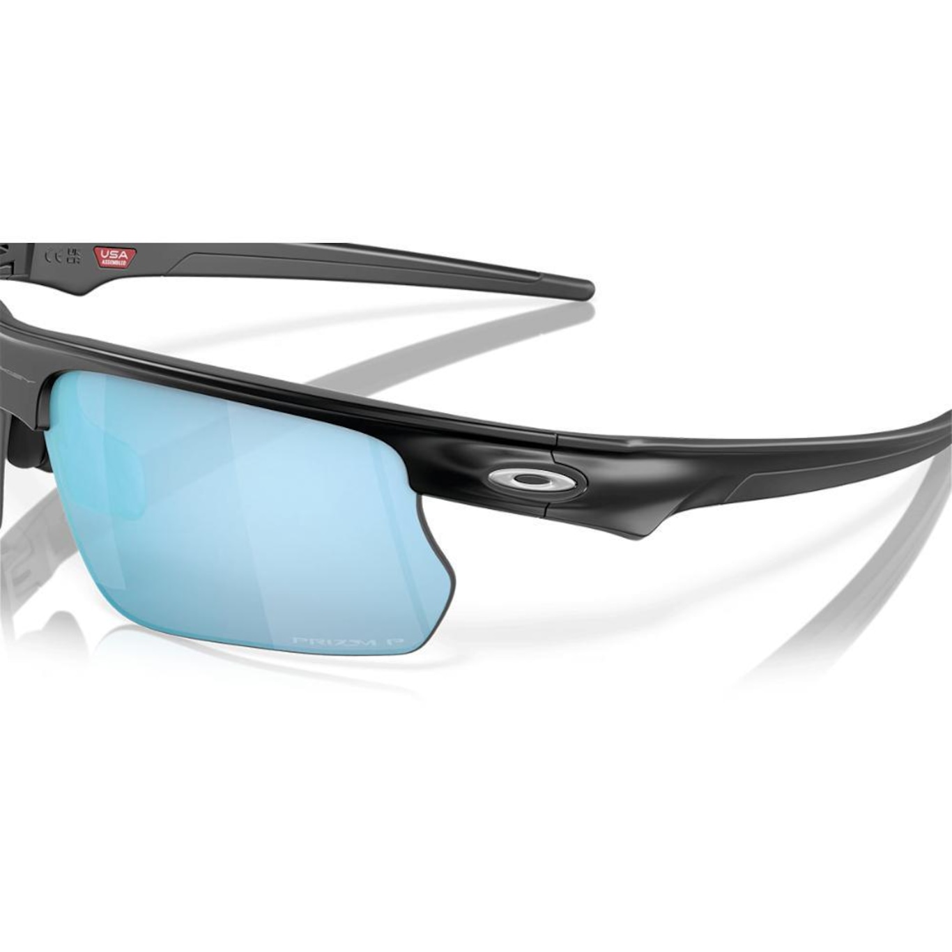 Óculos de Sol Unissex Oakley Bisphaera Prizm Deep Water Polarizado - Foto 3