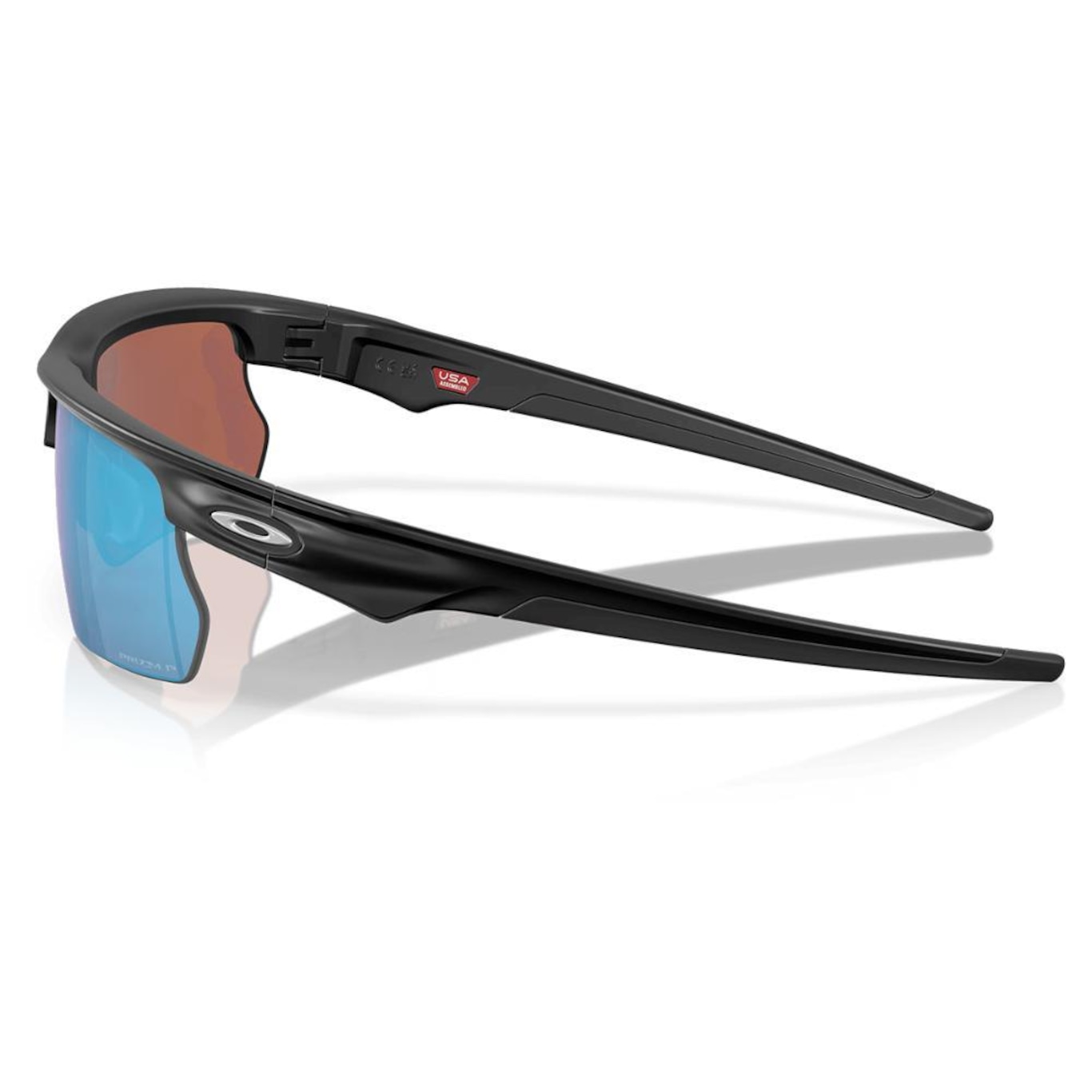 Óculos de Sol Unissex Oakley Bisphaera Prizm Deep Water Polarizado - Foto 5