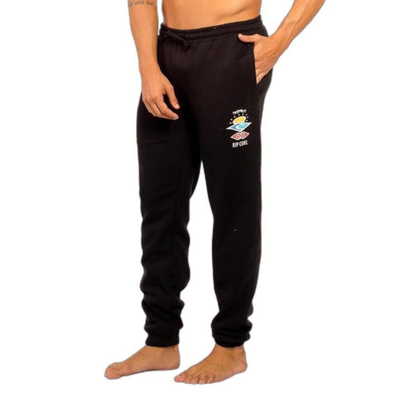 Calça Rip Curl Icons Of Surf Trackpant Masculina - Foto 2