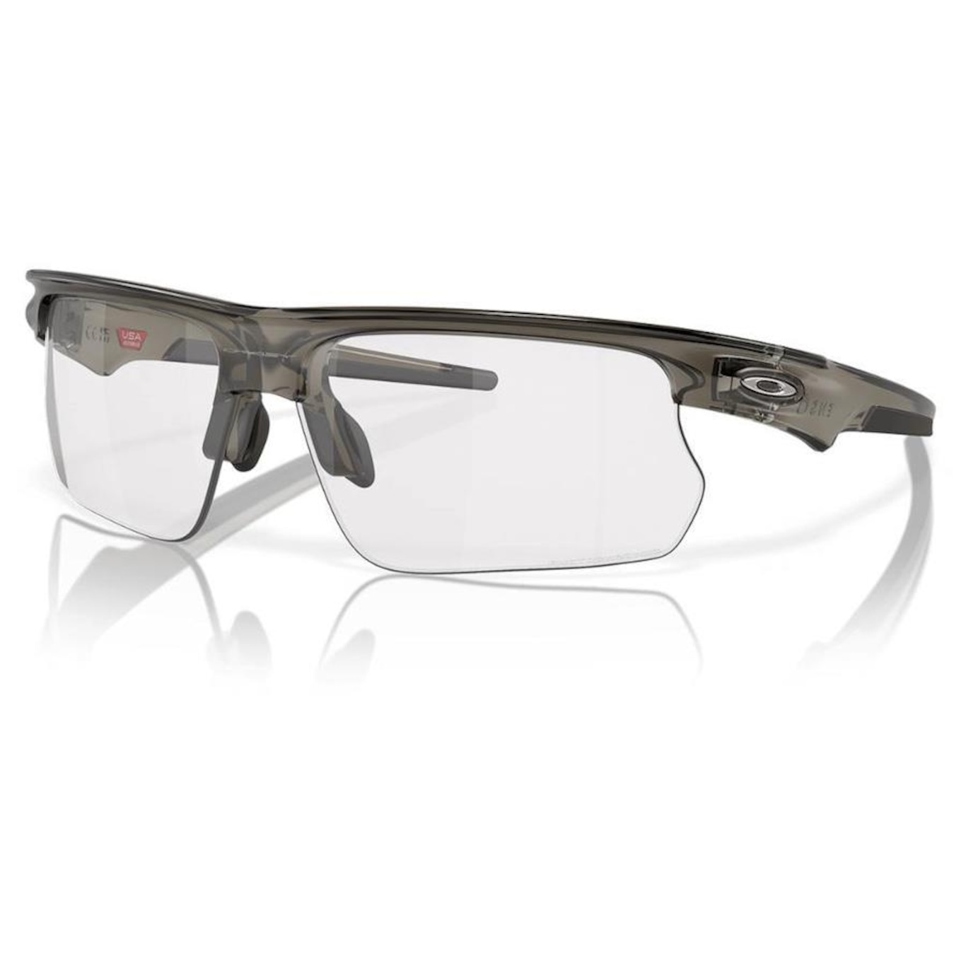 Óculos de Sol Unissex Oakley Bisphaera Grey Smoke Photochromic - Foto 1