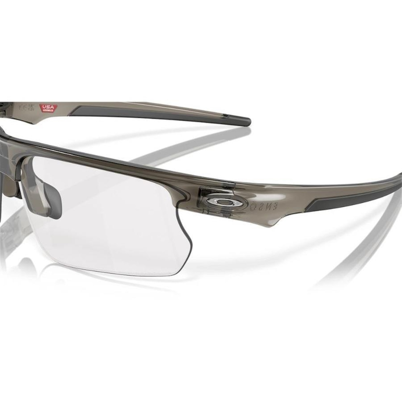 Óculos de Sol Unissex Oakley Bisphaera Grey Smoke Photochromic - Foto 3