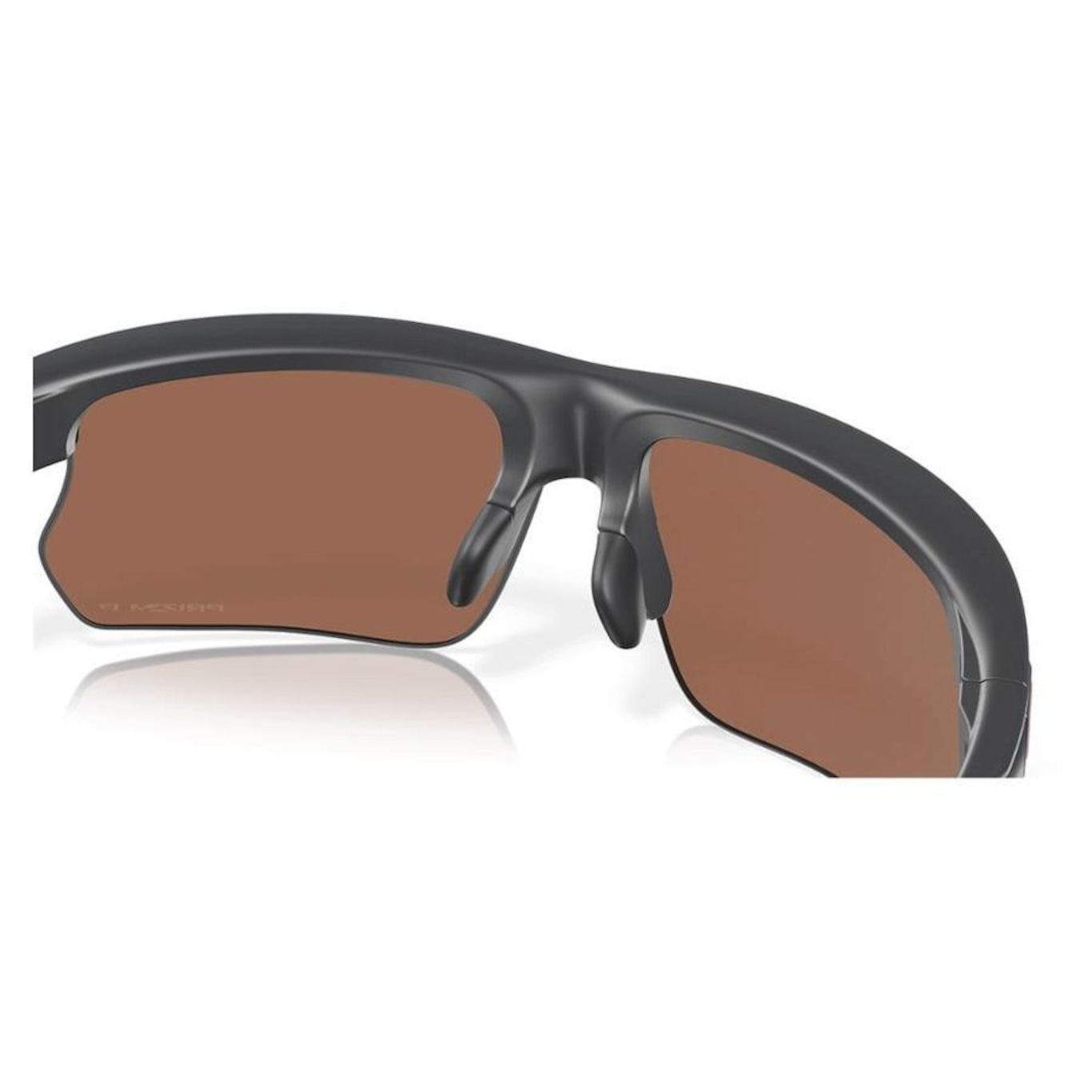 Óculos de Sol Unissex Oakley Bisphaera Matte Carbon Prizm 24K Polarized - Foto 4