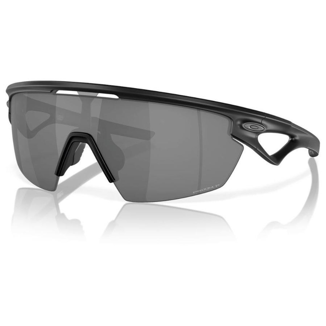 Óculos de Sol Unissex Oakley Spheara Prizm Black Polarized - Foto 1