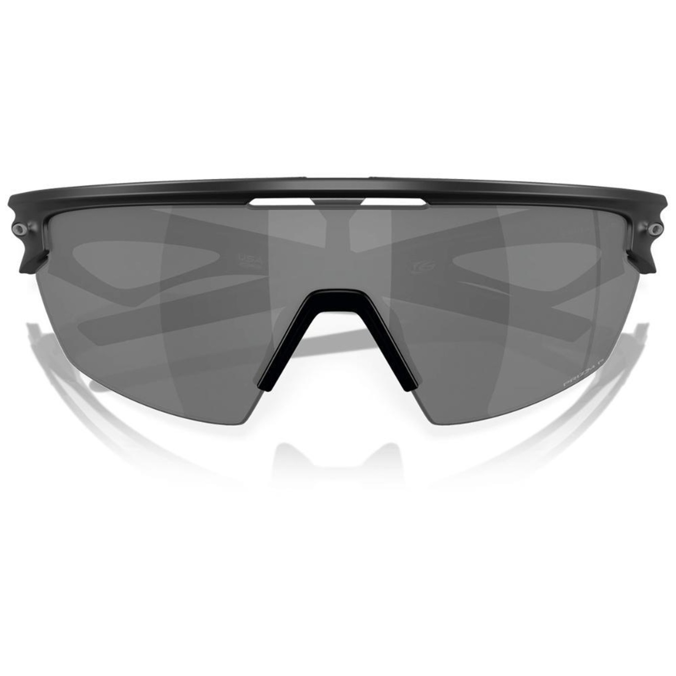 Óculos de Sol Unissex Oakley Spheara Prizm Black Polarized - Foto 3