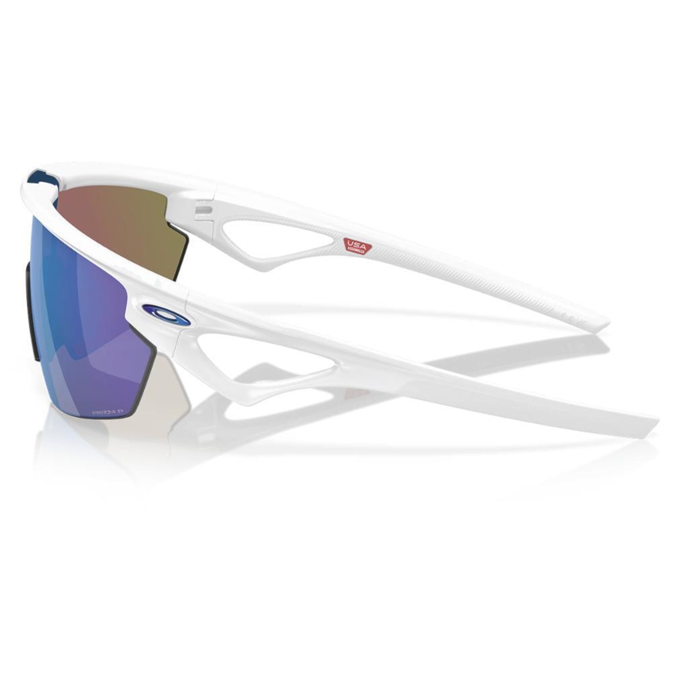 Óculos de Sol Unissex Oakley Spheara Prizm Sapphire Polarized - Foto 4