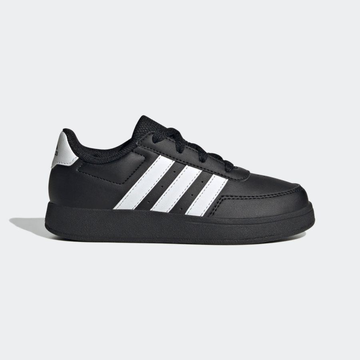 Tênis adidas Breaknet Lifestyle Court Lace - Infantil - Foto 2