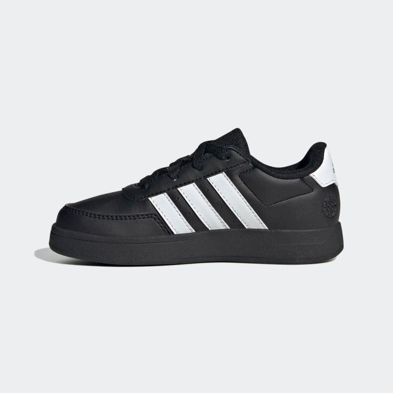 Tênis adidas Breaknet Lifestyle Court Lace - Infantil - Foto 3