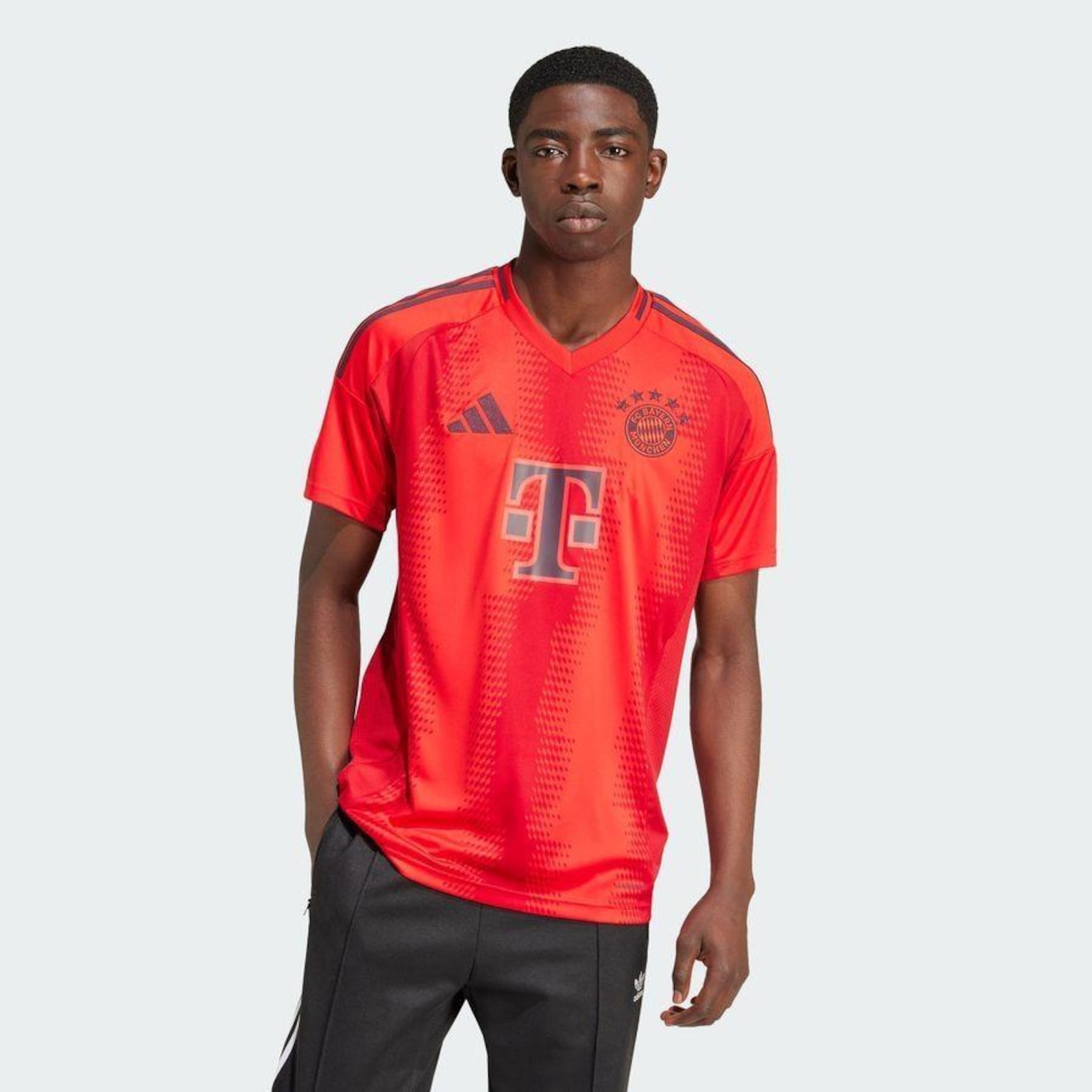 Camisa 1 Fc Bayern 24/25 adidas - Masculina - Foto 3