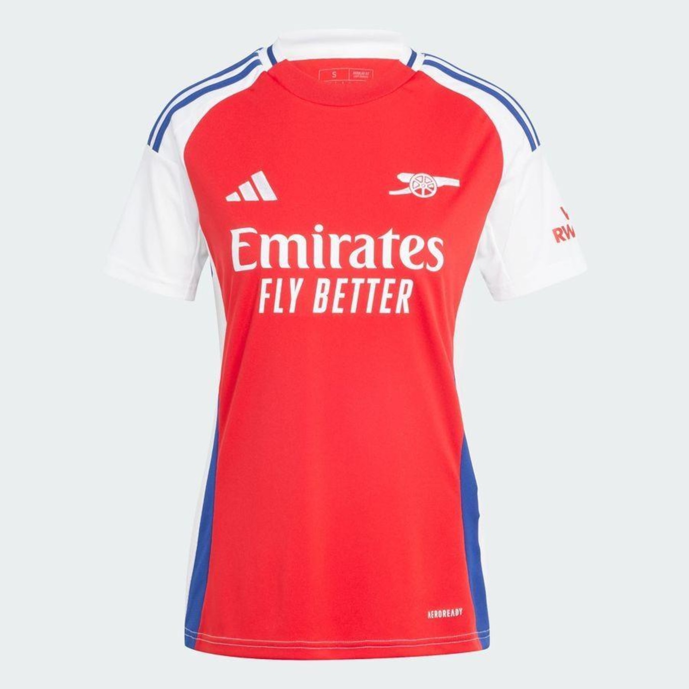 Camisa 1 Arsenal 24/25 adidas - Feminina - Foto 4