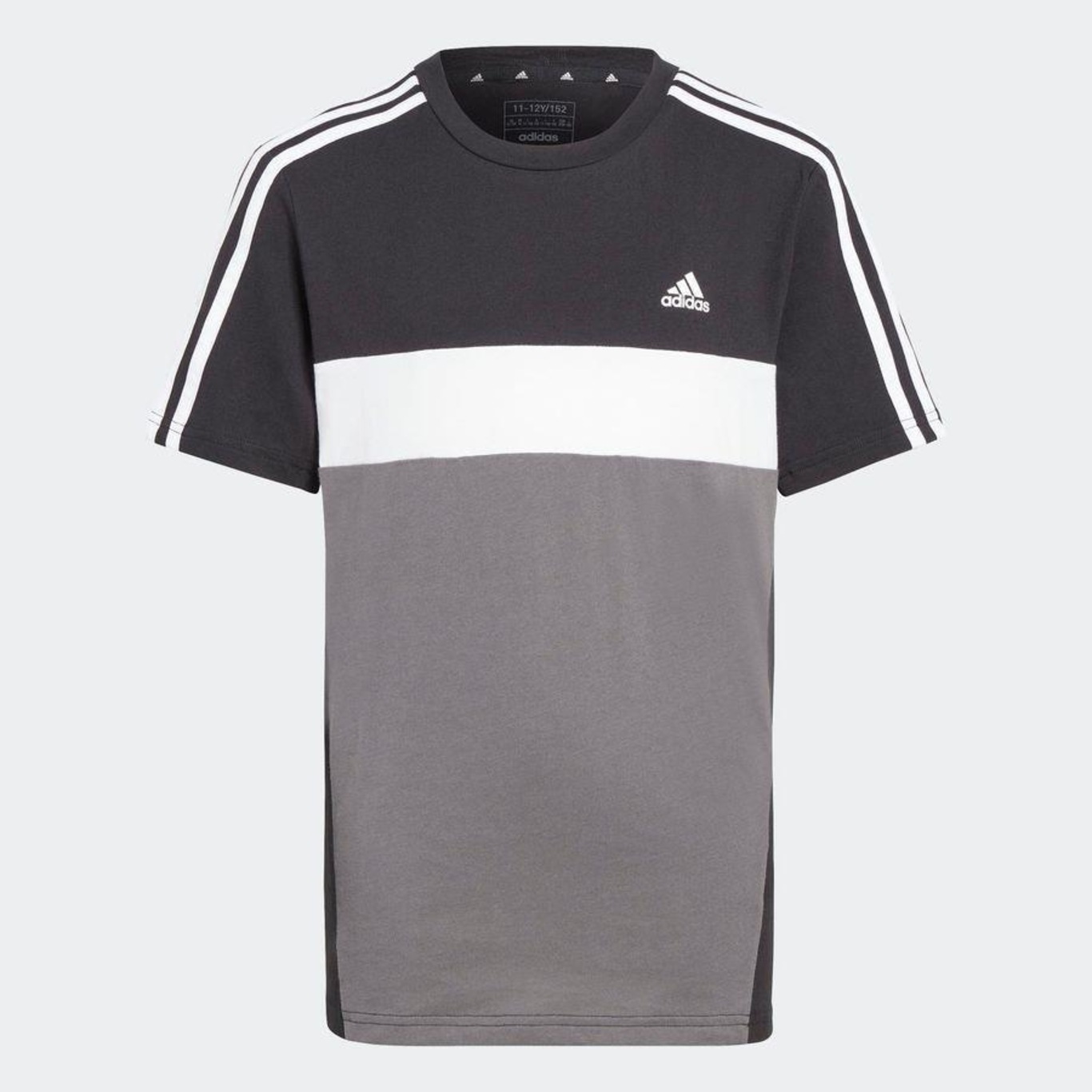 Camiseta adidas J 3S Tib T - Infantil - Foto 3