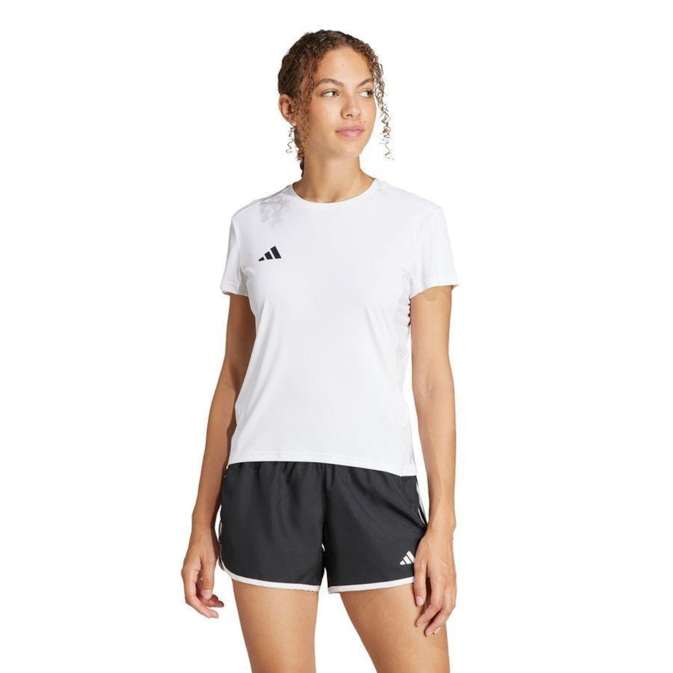 Camiseta adidas Corrida Adizero Essentials - Feminina - Foto 2