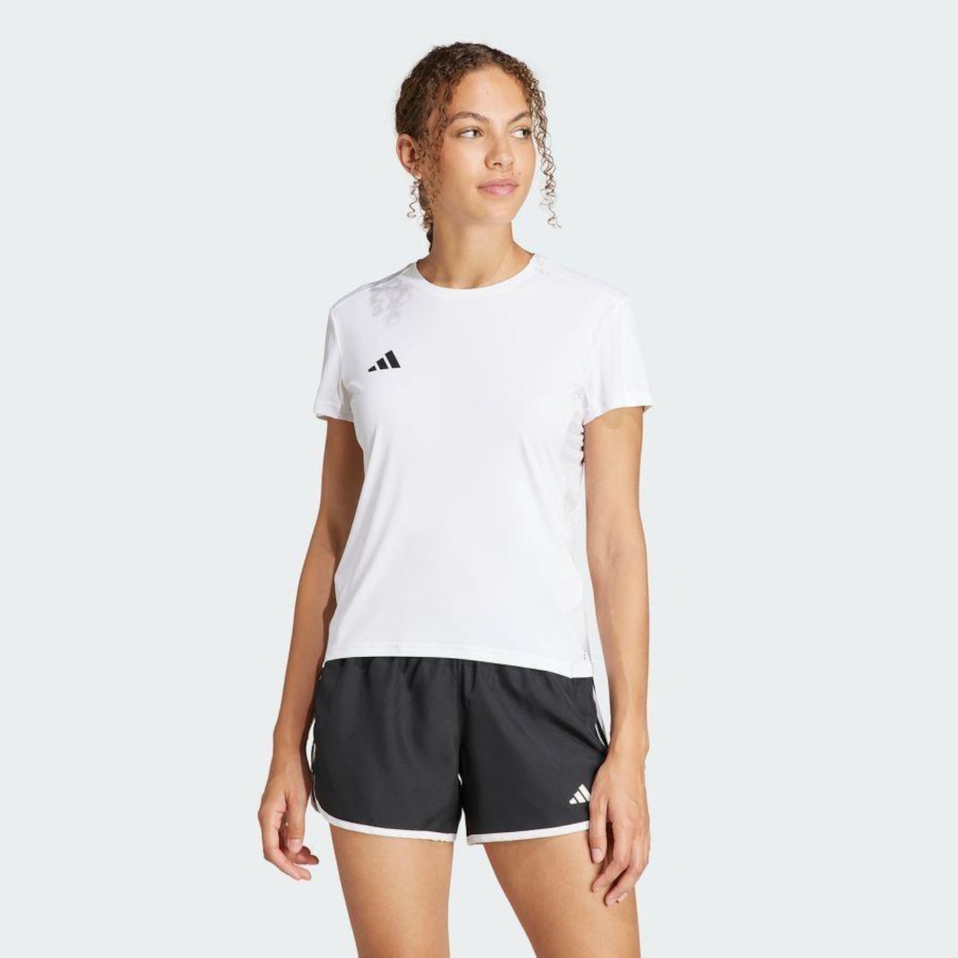 Camiseta adidas Corrida Adizero Essentials - Feminina - Foto 3