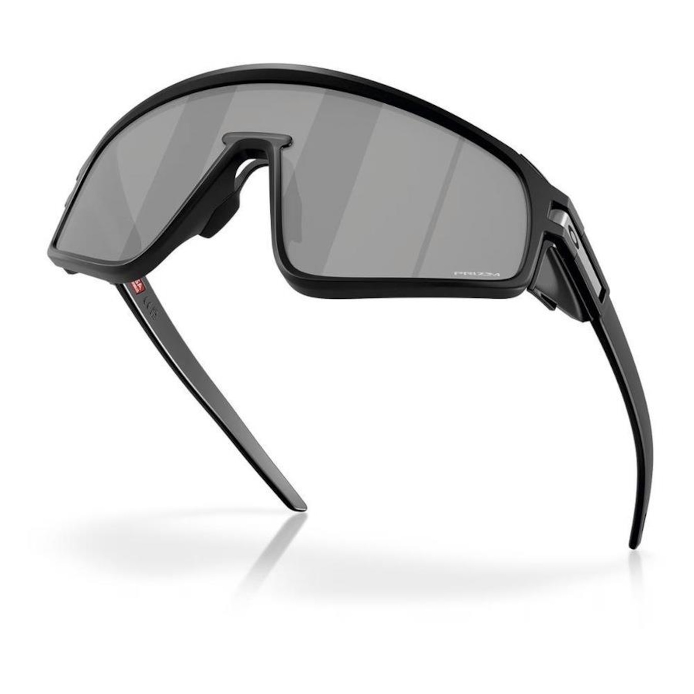 Óculos de Sol Unissex Oakley Latch Panel Matte Black Prizm Black - Foto 2