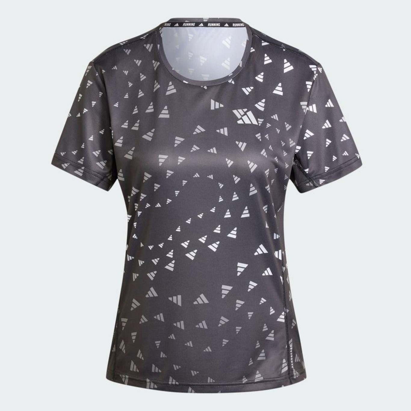 Camiseta adidas Estampada Aeroready - Feminina - Foto 4